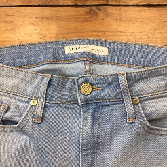 JOIE jeans mid-high rise skinny size 28 stretchy denim made in USA - Picture 5 of 16